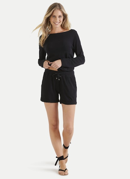 Regular Fit Nightwear Modal-Jersey - Shorts black