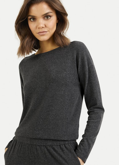 Coupe Regular Fit Vêtements de nuit Combinaison en jersey modal charcoal melange