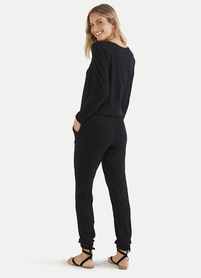 Regular Fit Nightwear Modal-Jersey - Jumpsuit black