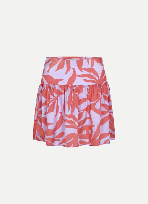Regular Fit Skirts Rayon Satin Skirt pastel lilac