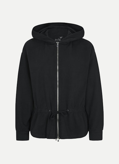 Regular Fit Jackets Hoodie Sweat - Jacket black