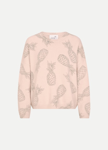 Oversized Fit Knitwear Pullover pale peach