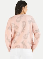 Oversized Fit Knitwear Pullover pale peach