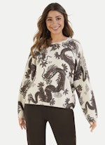 Coupe oversize Maille Pull-over oversize ecru