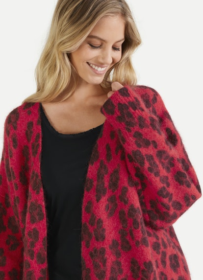 Coupe oversize Maille Cardigan fire