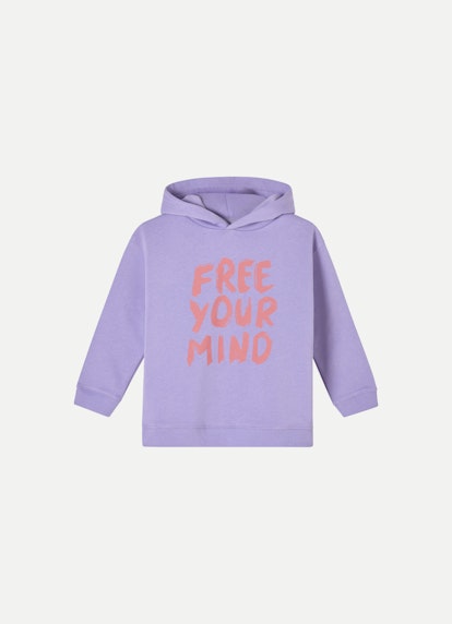 Regular Fit Hoodies Hoodie violet tulip