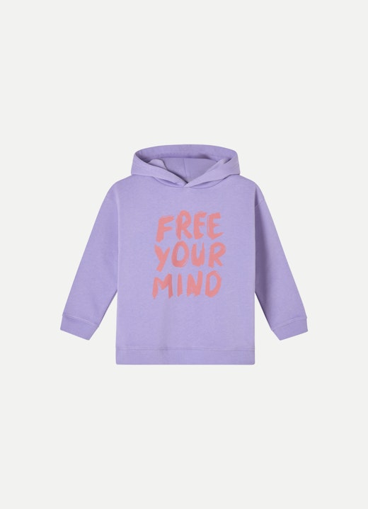 Regular Fit Hoodies Hoodie violet tulip