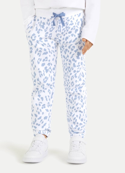 Regular Fit Pants Sweatpants white