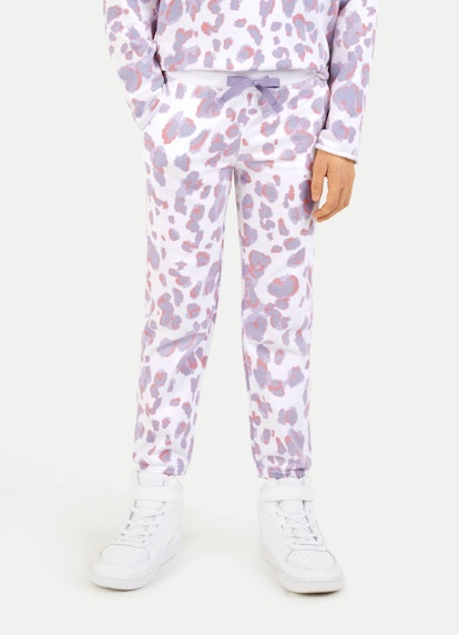 Regular Fit Pants Sweatpants violet tulip