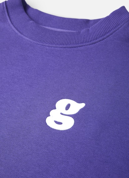 Onesize Sweatshirts Cropped Sweater ultra violet