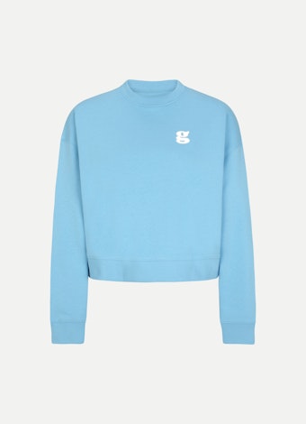 Onesize Sweatshirts Cropped Sweater blue grotto