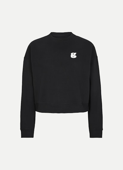 Taille unique Sweat-shirts Pull-over court black