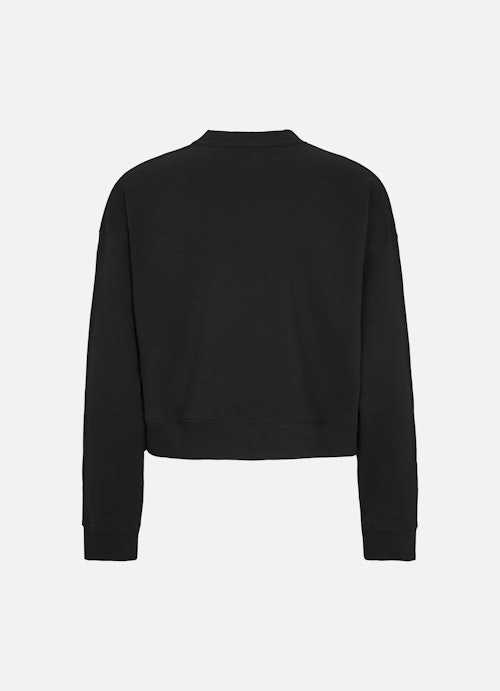 Taille unique Sweat-shirts Pull-over court black