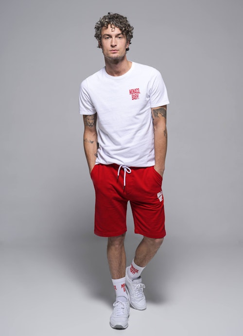 Regular Fit Bermudas Bermudas red