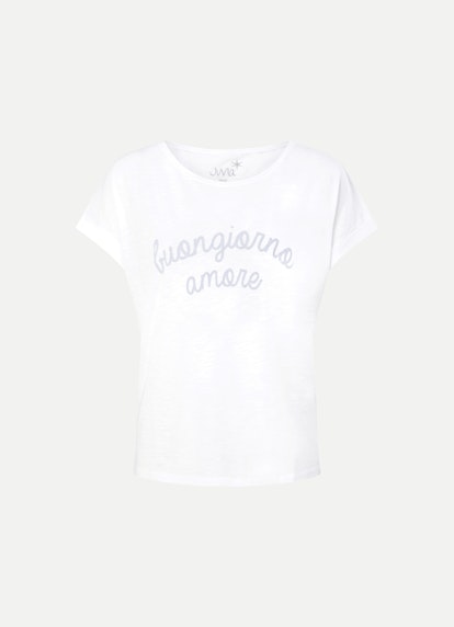 Coupe boxy T-shirts T-shirt de coupe boxy white