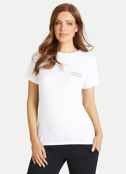 Regular Fit T-Shirts T-Shirt white-black