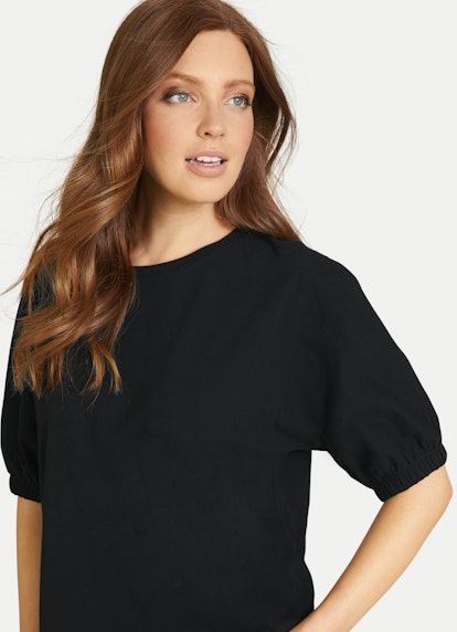 Oversized Fit T-Shirts T-Shirt mit Puffärmeln black