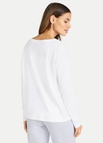 Casual Fit Long sleeve tops Longsleeve white