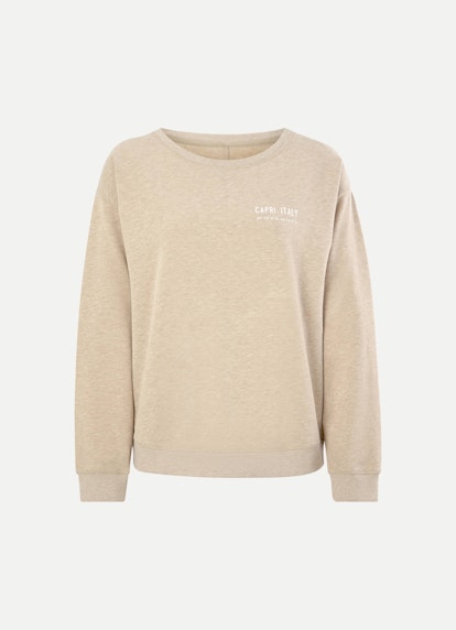 Coupe Regular Fit Sweat-shirts Sweat-shirt camel melange