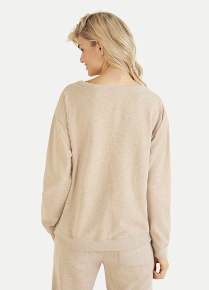 Regular Fit Sweatshirts Sweatshirt camel melange