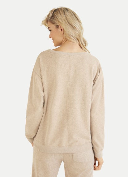 Coupe Regular Fit Sweat-shirts Sweat-shirt camel melange