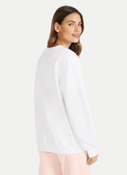 Coupe oversize Sweat-shirts Sweat-shirt oversize white-bellini