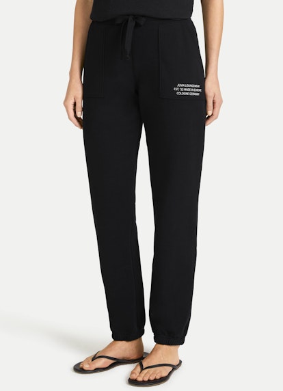 Coupe Regular Fit Pantalons Pantalon de jogging de coupe Regular Fit black