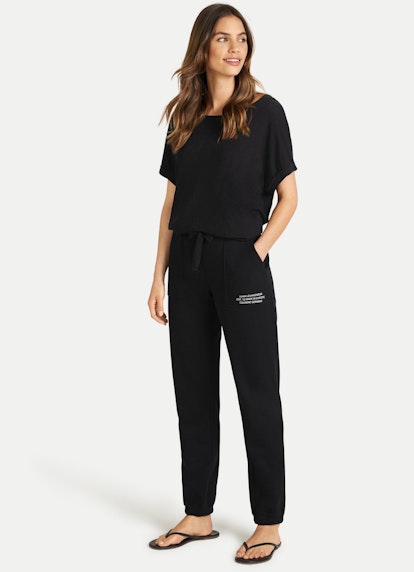 Regular Fit Hosen Regular Fit - Sweatpants black