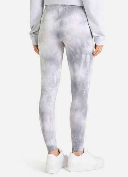 Slim Fit Pants Rayon - Leggings pearl blue