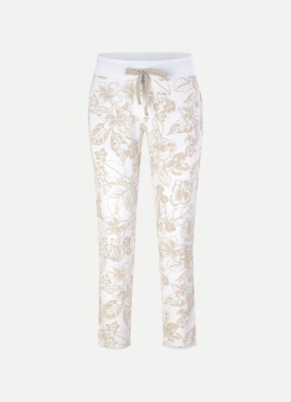 Slim Fit Pants Slim Fit - Sweatpants white