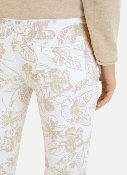 Slim Fit Pants Slim Fit - Sweatpants white