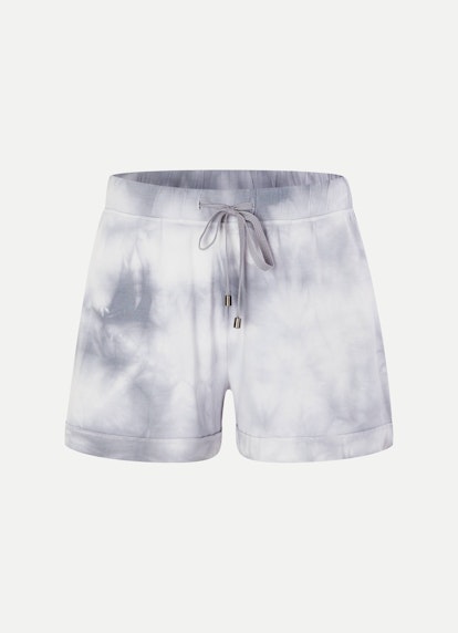 Regular Fit Athleisure Viskose - Shorts pearl blue