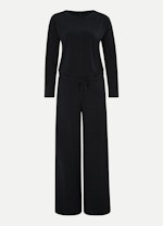 Regular Fit Nightwear Jersey Modal - Jumpsuit black