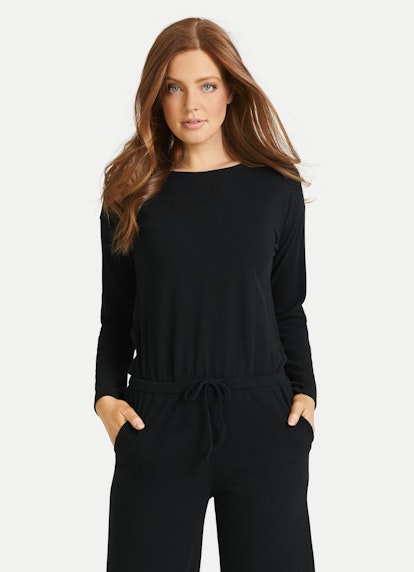 Regular Fit Nightwear Modal Jersey - Jumpsuit black