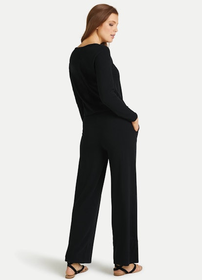 Regular Fit Nightwear Jersey Modal - Jumpsuit black