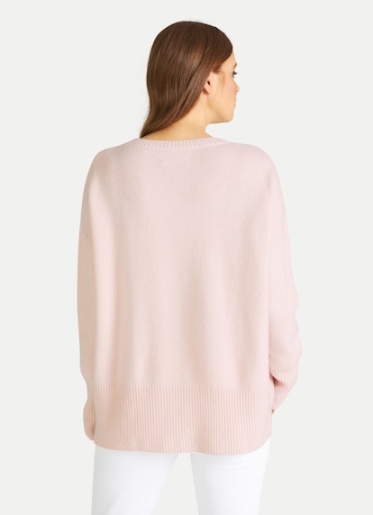 Coupe oversize Maille Pull-over en cachemire blushed pink