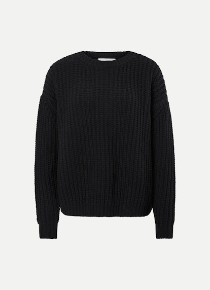 Coupe oversize Maille Pull-over oversize black