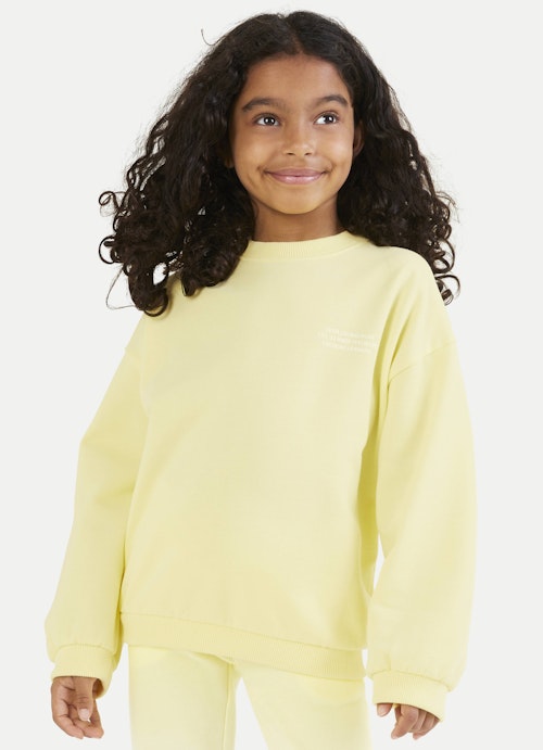 Oversized Fit Sweatshirts Oversized - Sweatshirt vibrant yellow