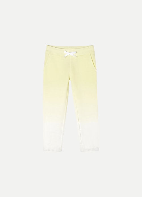 Regular Fit Pants Sweatpants vibrant yellow
