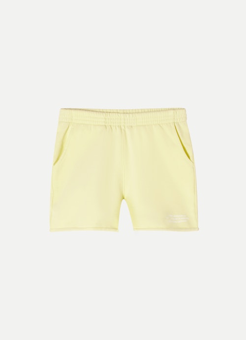 Regular Fit Shorts Shorts vibrant yellow