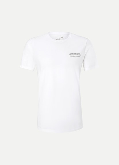 Coupe Regular Fit T-shirts T-shirt white-grey