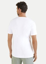 Regular Fit T-Shirts T-Shirt white-grey