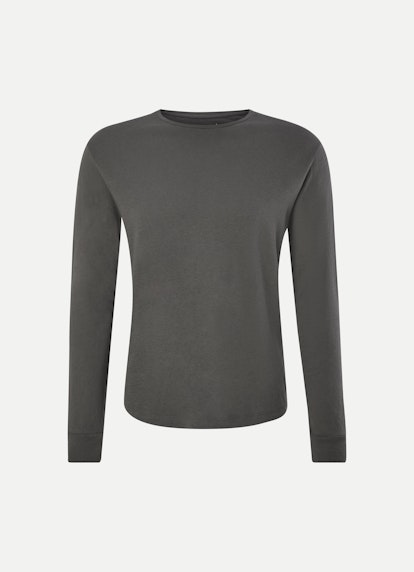 Coupe Regular Fit Maille Pull-over en cachemire mélangé warm grey