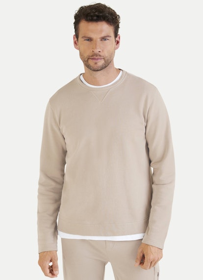 Coupe Regular Fit Sweat-shirts Sweat-shirt dusty taupe