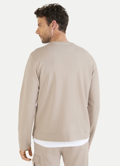 Coupe Regular Fit Sweat-shirts Sweat-shirt dusty taupe