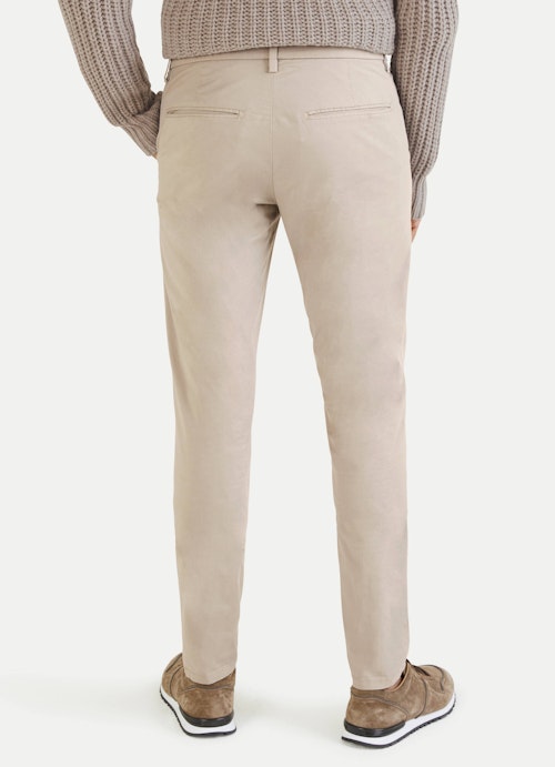 Slim Fit Hosen Slim Fit - Chino dusty taupe