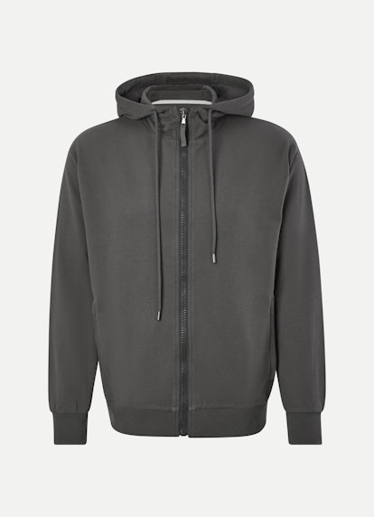 Regular Fit Jackets Hoodie - Jacket warm grey