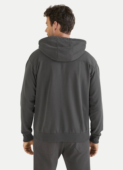 Regular Fit Jacken Hoodie - Jacke warm grey
