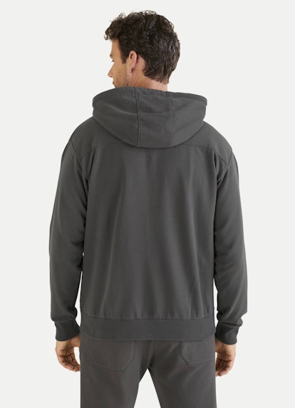 Regular Fit Jacken Hoodie - Jacke warm grey