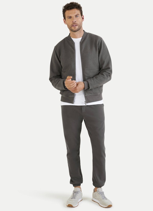 Regular Fit Jackets Herringbone - Jacket warm grey
